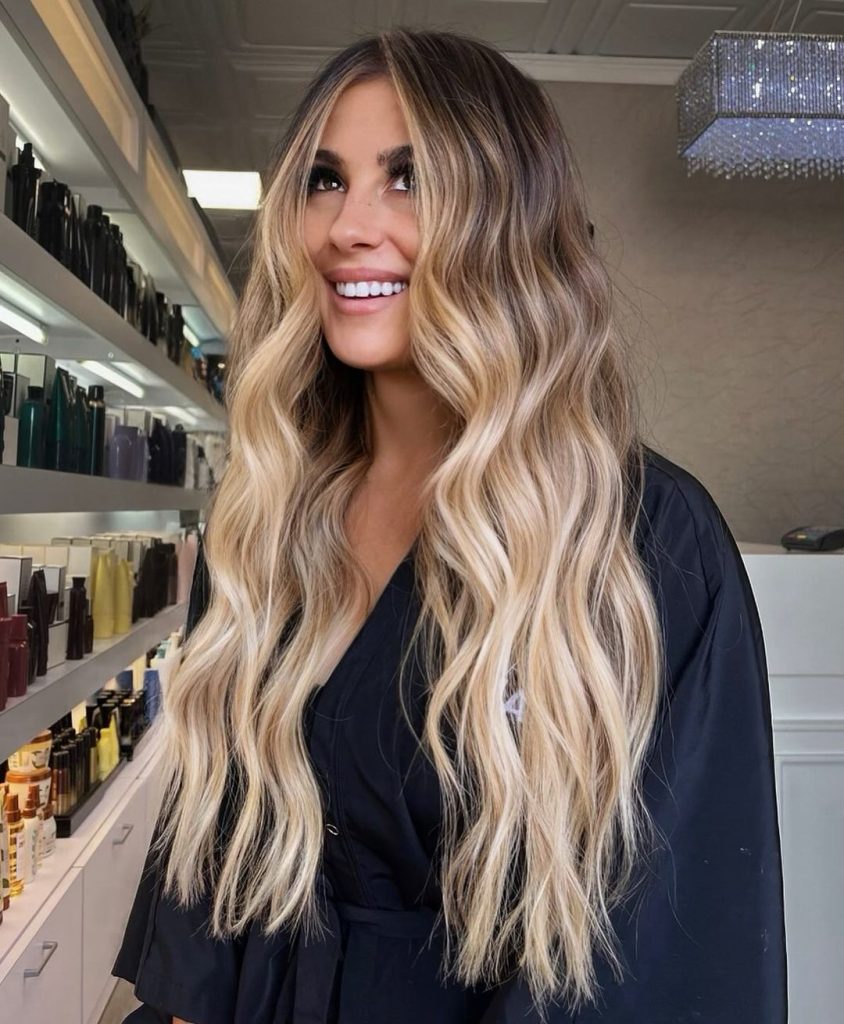 IBE Extensions with Balayage at Salon Halo
